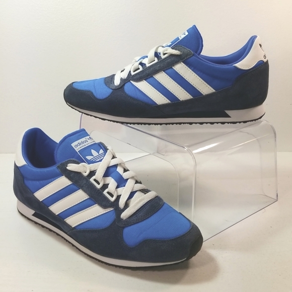 Adidas Originals Retro Julrunner Blue & White Sneakers Womens size 8